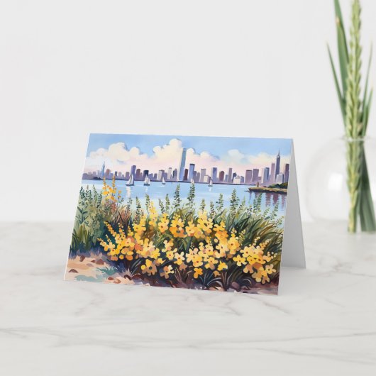 セーリング・オン・ザ・ベイ カード (正面)