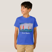 セーリング+キッズ+Tシャツ+副船長 Tシャツ (正面フル)