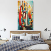 セーリング キャンバスプリント (インサイチュ (寝室))