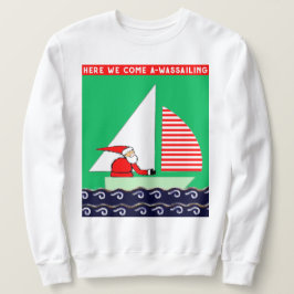 セーリング クリスマス スウェットシャツ