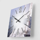 セーリング スクエア壁時計 (傾斜)