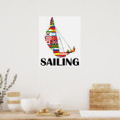 セーリング ポスター (キッチン)