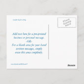 セーリング ポストカード (裏面)