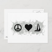 セーリング ポストカード (正面/裏面)