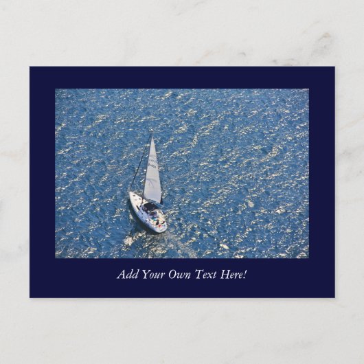 セーリング ポストカード (正面)