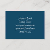 セーリング 名刺 (裏面)