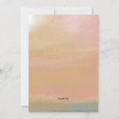 セーリング 招待状 (裏面)