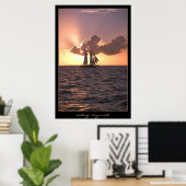 セーリング – 鍵西 ポスター (ホームオフィス)