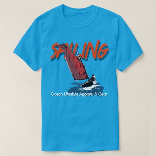 セーリング Tシャツ (デザイン正面)