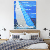 セーリン遠くにグ キャンバスプリント (インサイチュ (寝室))