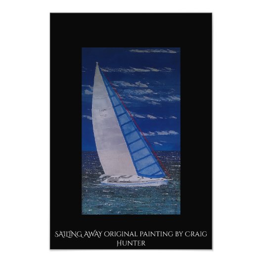 セーリン遠くにグ フォトプリント            (正面)