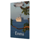 セールアット遠くにサンセットIクルーズバケーション クリップボード (左)