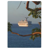 セールアット遠くにサンセットIクルーズバケーション クリップボード (裏面)