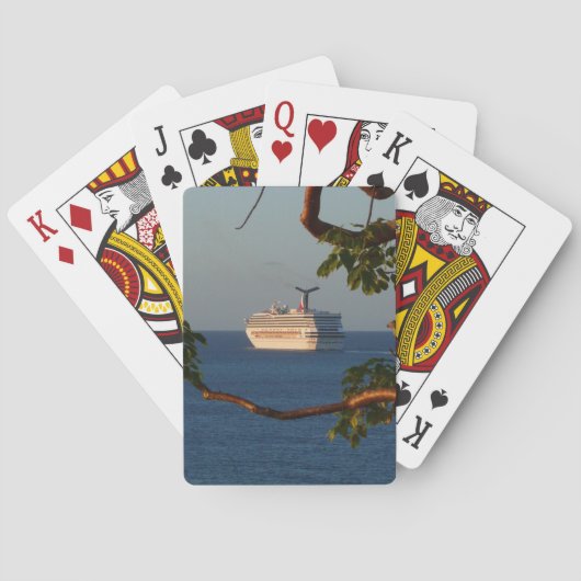 セールアット遠くにサンセットIクルーズバケーション トランプ (裏面)