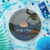 セールアット遠くにサンセットIクルーズバケーション ペーパープレート (パーティー)