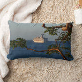 セールアット遠くにサンセットIクルーズバケーション ランバークッション (ブランケット)