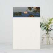 セールアット遠くにサンセットIクルーズバケーション 便箋 (スタンド正面)