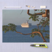 セールアット遠くにサンセットIクルーズバケーション 薄葉紙 (クラフト)