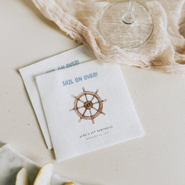 セールオンオーバー航海の誕生日 スタンダードランチョンナプキン