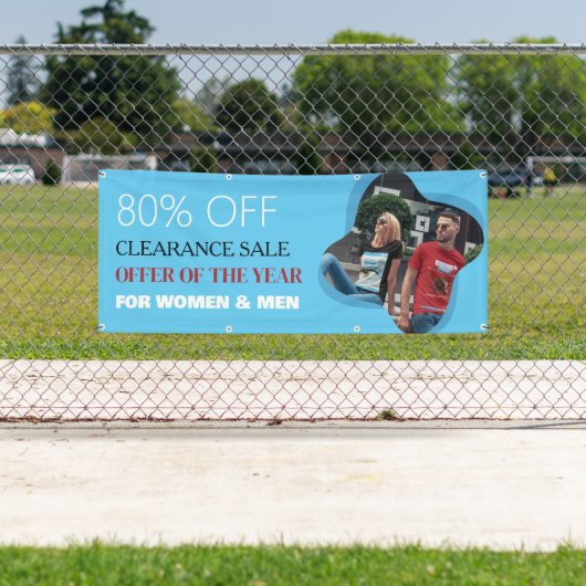 セールクリアランスオファーカスタムバナー 横断幕 (インサイチュ)