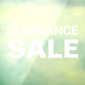 セールサインお買い得品 ウィンドウサイン (シート3)