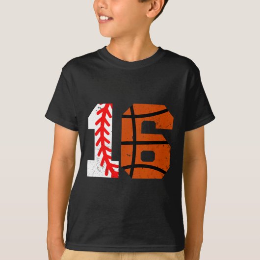 セールスケルナンバー16ジャージ 楽しい16歳の誕生日 1 Tシャツ (正面)