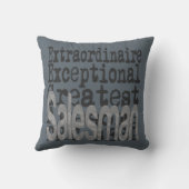 セールスマン並外れ クッション (裏面)