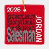 セールスマン超並外カスタム セラミックオーナメント (正面)