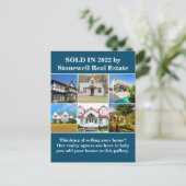 セールド実在エステートカンパニーハウスフォトマーケティング ポストカード (スタンド正面)