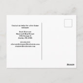 セールド実在エステートカンパニーハウスフォトマーケティング ポストカード (裏面)