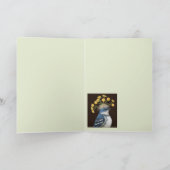 セールリアンウォーブラーカードをスタン カード (内部)