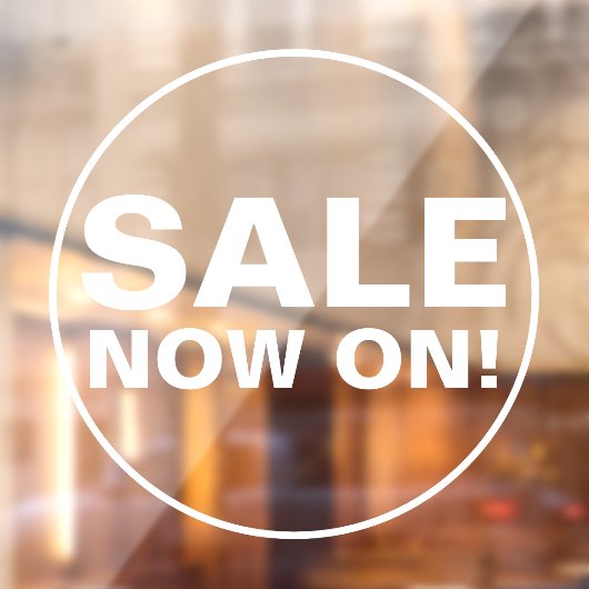 セール中です ウィンドウサイン (シート2)