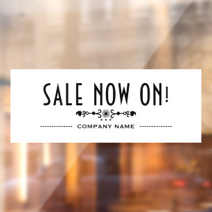 セール中 ウィンドウサイン