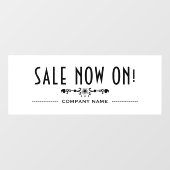 セール中 ウィンドウサイン (シート)