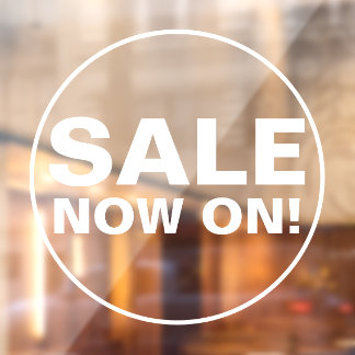 セール中 ウィンドウサイン