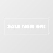 セール中 ウィンドウサイン (シート)