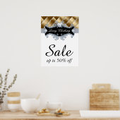 セール小売ファッションジュエリーポスタータフテッドサテン ポスター (キッチン)