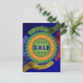 セール ステッカー ポストカード (スタンド正面)