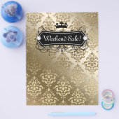 セール フライヤー ファッション ジュエリー サロン クラウン ゴールド (シングル)