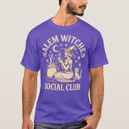 セーレムウィッチズソーシャルクラブ Tシャツ (正面)