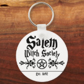 セーレムウィッチソサエティキーチェーン キーホルダー (正面)