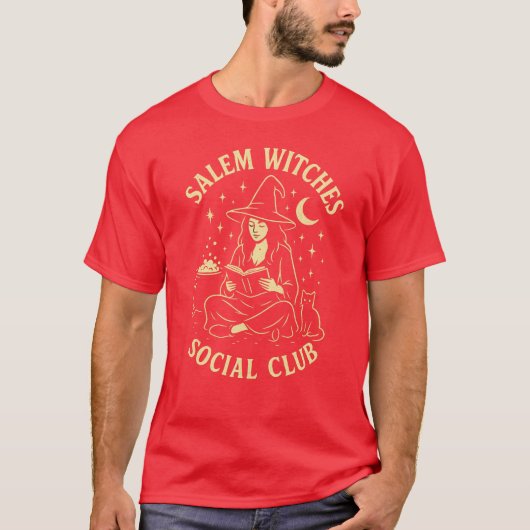 セーレムウィッチソーシャルクラブ Tシャツ (正面)