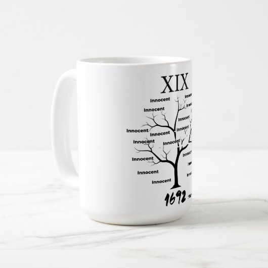 セーレムウィッチメモリアル コーヒーマグカップ (正面左)