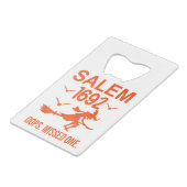 セーレムウィッチ試験1692 Oops恋しく思 One Hallow クレジットカード栓抜き (正面アングル)