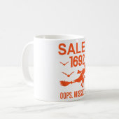 セーレムウィッチ試験1692 Oops恋しく思 One Hallow コーヒーマグカップ (正面左)