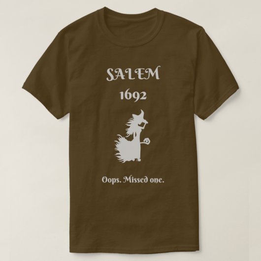 セーレムウィッチ1 Tシャツ (デザイン正面)
