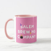 セーレムブルーイング社ホワイト マグカップ (左)