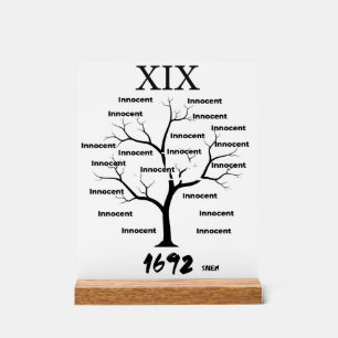 セーレム魔女試験 アクリルサイン