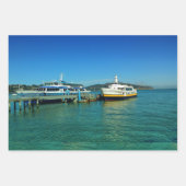 セーレーヌレイクデクページ三高品質和船 ラッピングペーパーシート (正面2)