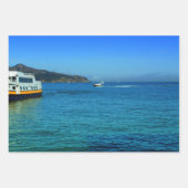 セーレーヌレイクデクページ三高品質和船 ラッピングペーパーシート (正面)